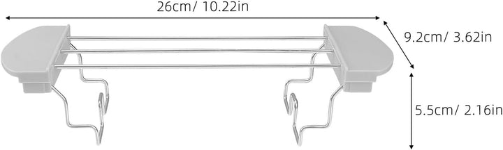 Garneck Toaster Aufsatz Für Brötchen – Universal Brötchenaufsatz Aus Edelstahl - Idealer Toaststände