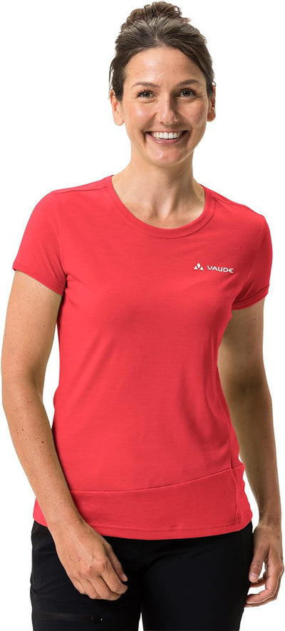 VAUDE Women's Sveit Shirt - T-Shirt Damen Flame 34, Flame 34