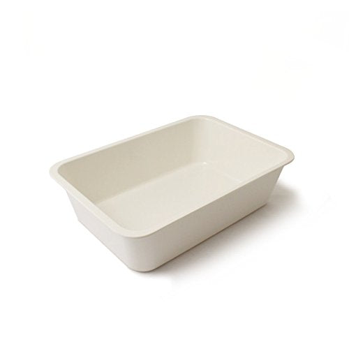 Cartaffini Rechteckige Wanne aus Melamin, 30 x 20 x 8 cm, Standardweiss