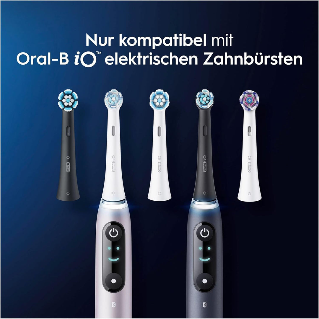 Oral-B iO Ultimative Reinigung Aufsteckbürsten für elektrische Zahnbürste, 10 Stück, ultimative Zahn