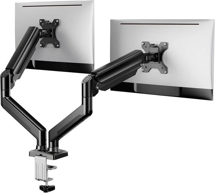 ErGear Monitor Halterung 2 Monitore für 17 bis 32 Zoll Bildschirme, Bildschirmhalterung 2 Monitore,