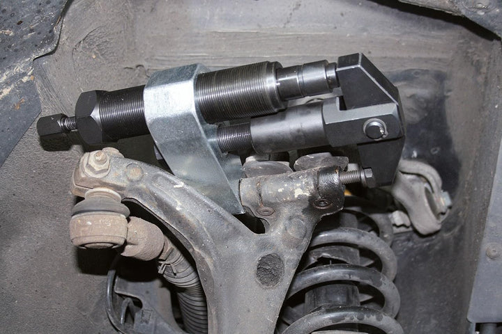KS Tools 670.0076 Klemmschrauben-Ausdrücker ohne Hydraulikspindel, 3-tlg.