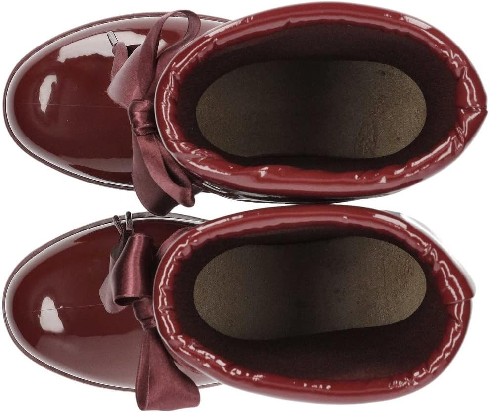 IGOR Sweatshirt aus Lackleder für Mädchen, Wasserstiefel 24 EU Burgund Burdeos, 24 EU Burgund Burdeo