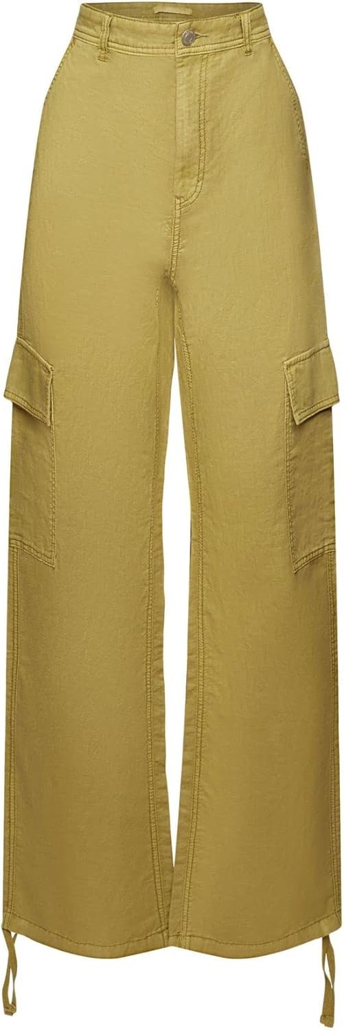 ESPRIT Damen Hose 42 325/Pistachio Green, 42 325/Pistachio Green