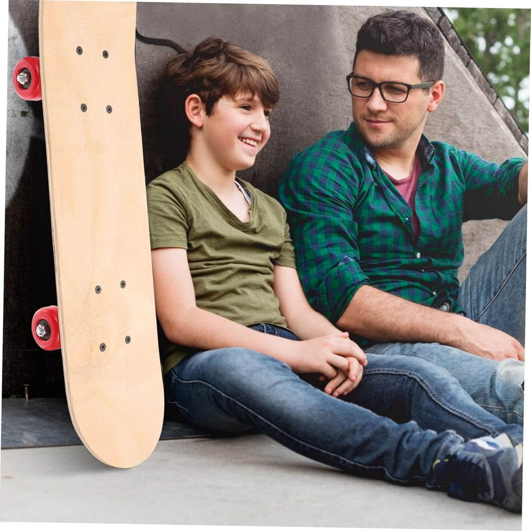 EXCEART 1stk Handgezeichnetes Skateboard Skateboard-Tisch Selber Machen Leeres Skateboarddeck Dekora