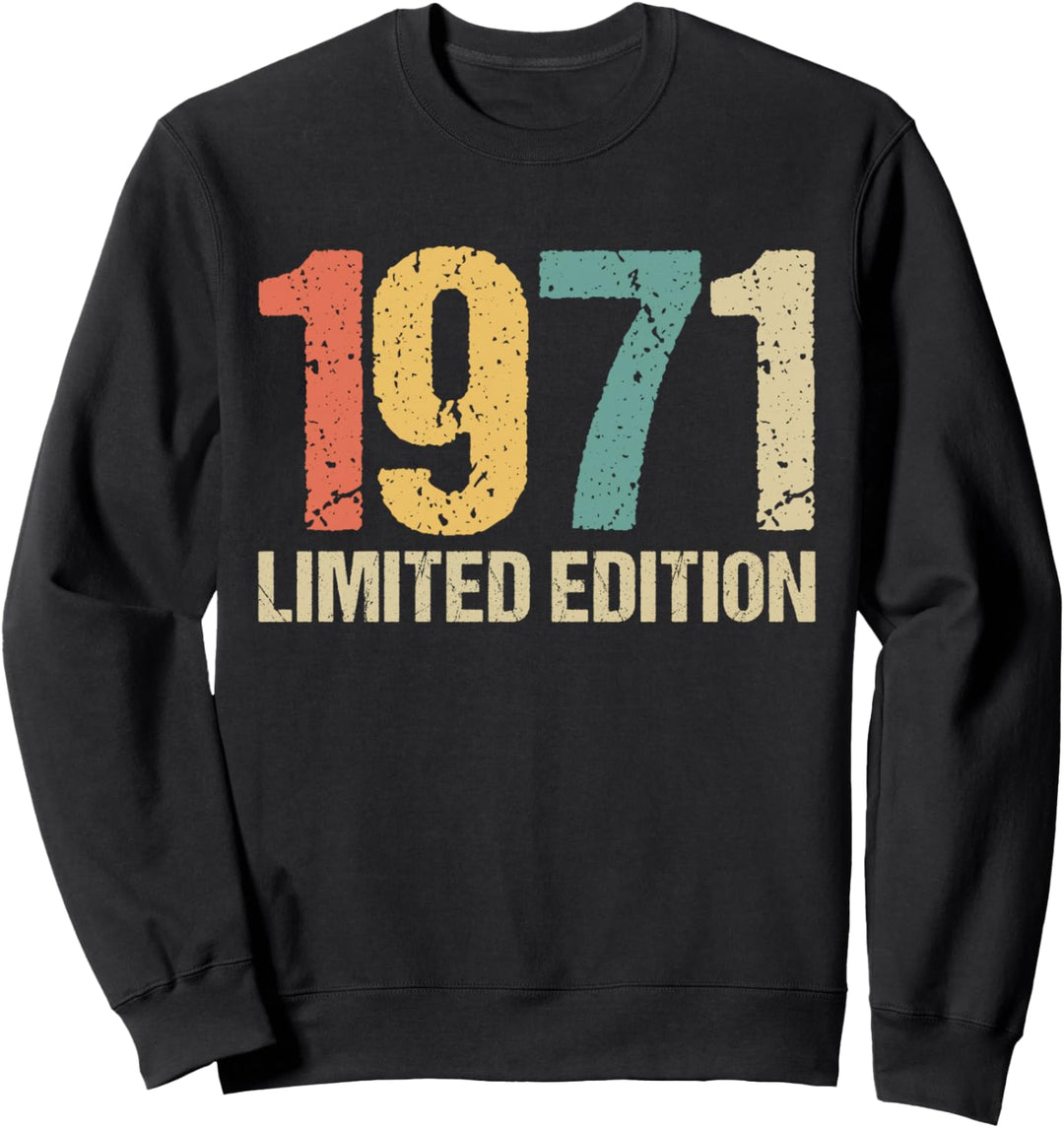 53. Geburtstag Mann Frau 53 Jahre 1971 Deko Lustig Geschenk Sweatshirt
