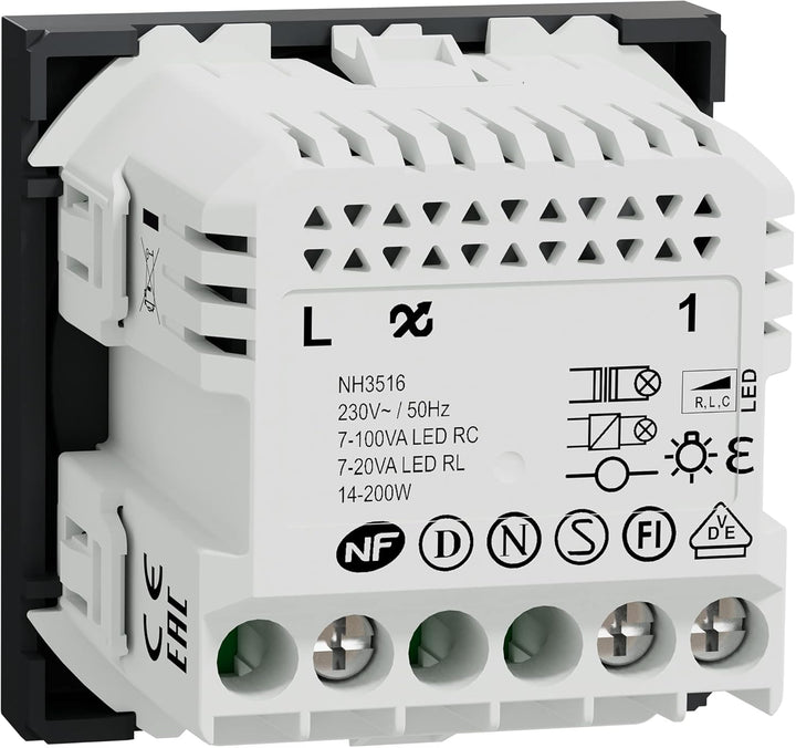 Schneider Electric NU351654W Drehdimmer Zigbee anth