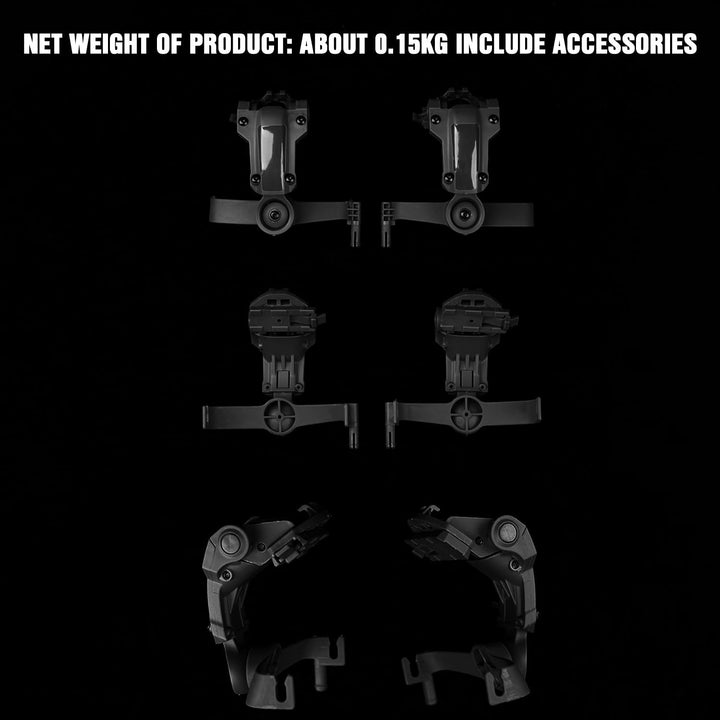 Schnellhelm ARC Rail Adapter COMTAC3 Taktische Tonabnehmer Headset Suspension Kopfhörer Halterung Mu