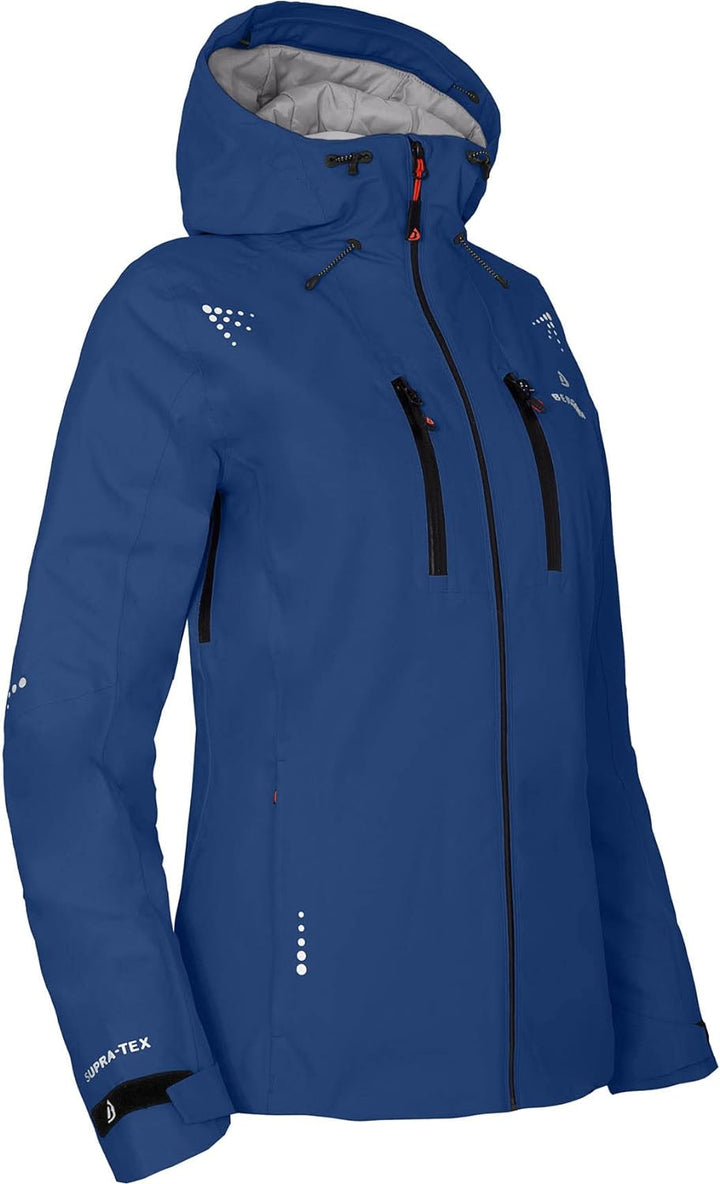 Bergson LEKNES Thermo | Damen Regenjacke, leicht wattiert, recycelt, 20000 mm Wassersäule - recycelt