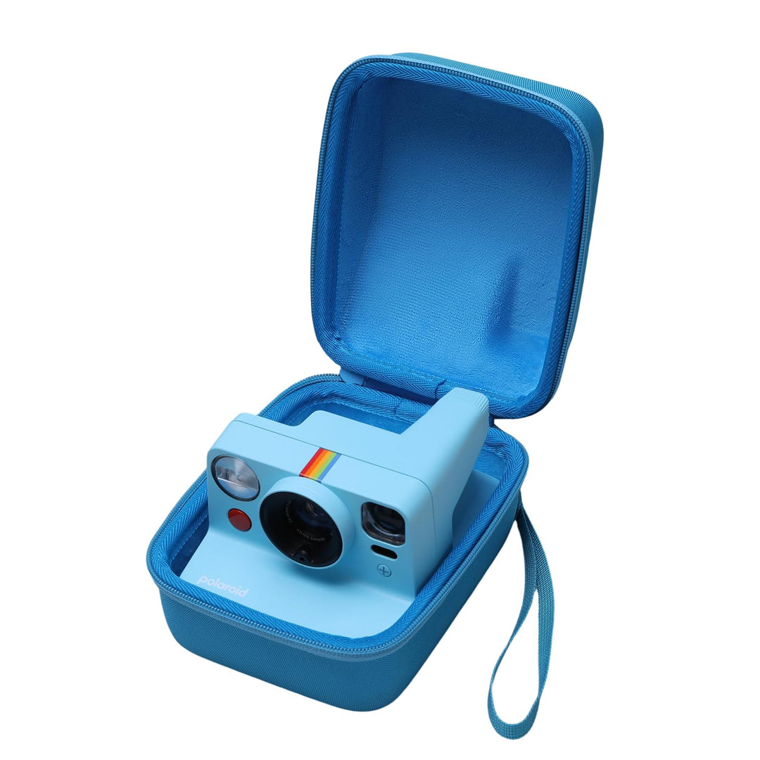 XANAD Tasche für Kamera, kompatibel für Polaroid Now Gen 2 / Polaroid i Type Sofortbildkamera (Blau)