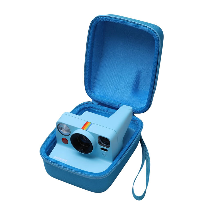 XANAD Tasche für Kamera, kompatibel für Polaroid Now Gen 2 / Polaroid i Type Sofortbildkamera (Blau)