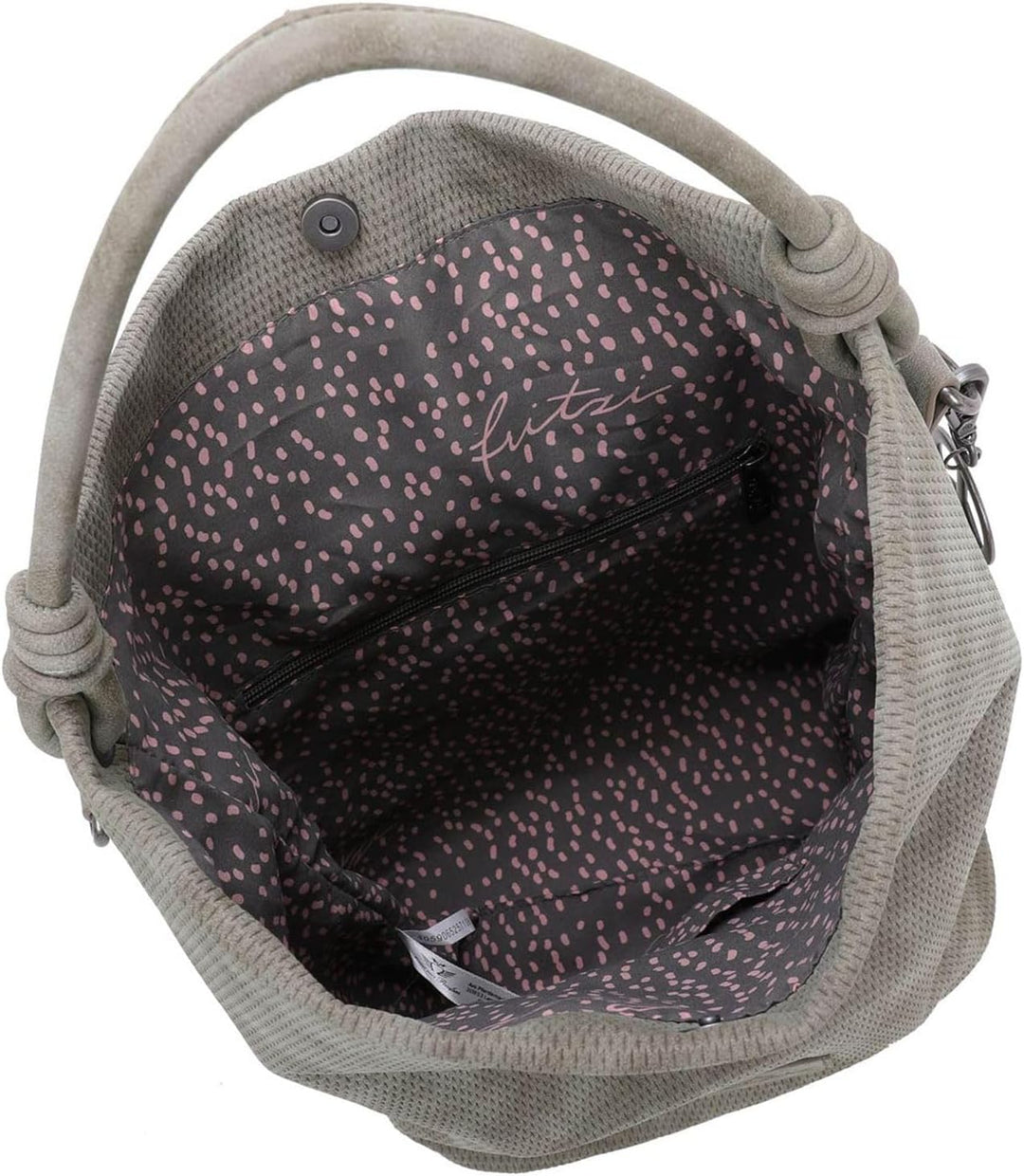 Fritzi Bo03 Sunny Handtasche Hobo Bag Beuteltasche Schultertasche Moss, Moss
