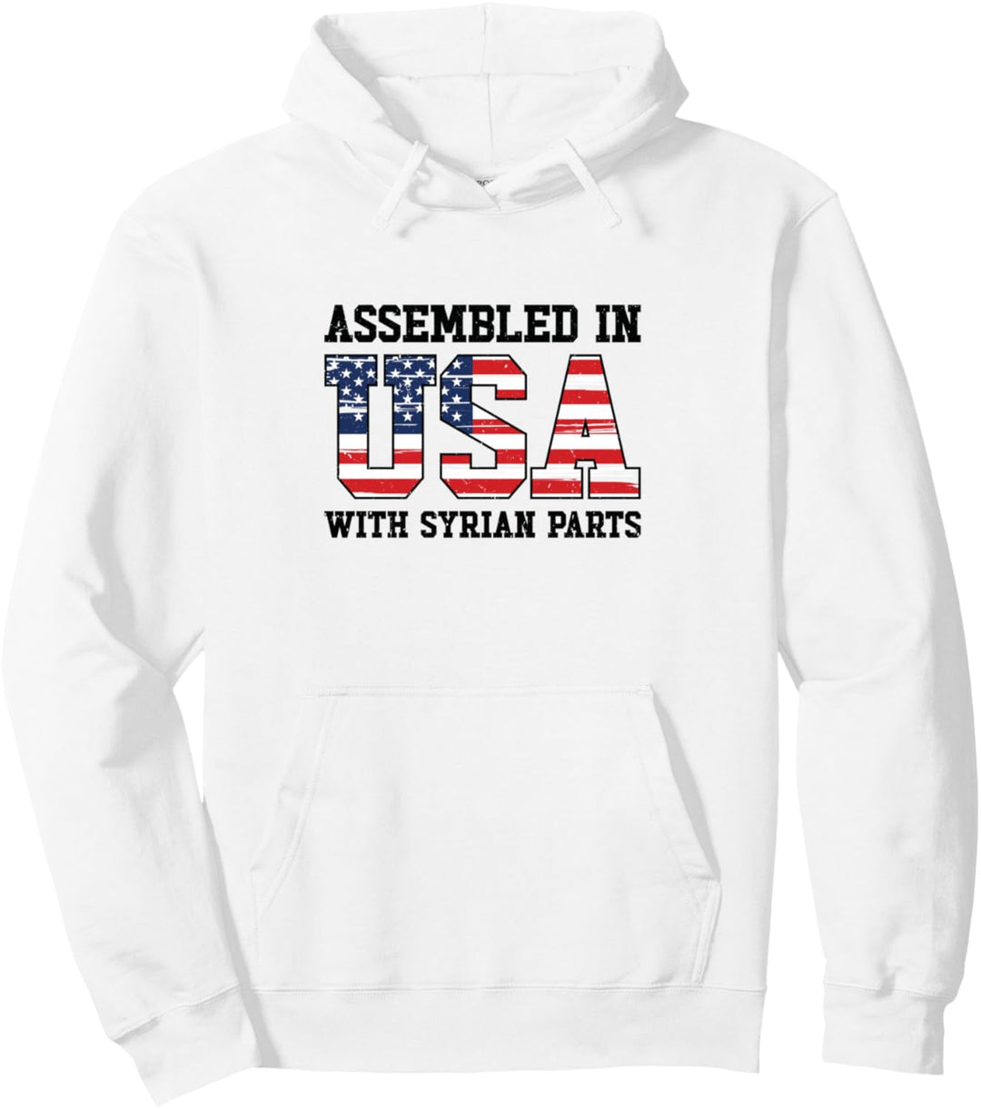 US-Flagge, Syrien, US-Flagge Pullover Hoodie