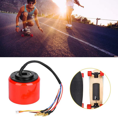 BavertaElectric Skateboard Wheel-Elektrisches Skateboard Motorrad Bürstenloses Nabenmotorrad für Lon