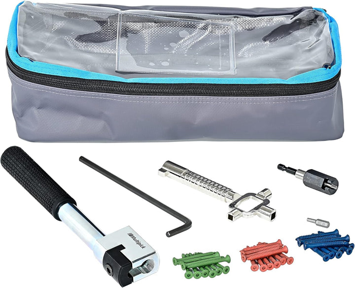 Türöffnungs-Kit Schloss öffner - Schloss Knacker Türöffner-Werkzeug Set von Multipick Modul 2, Modul