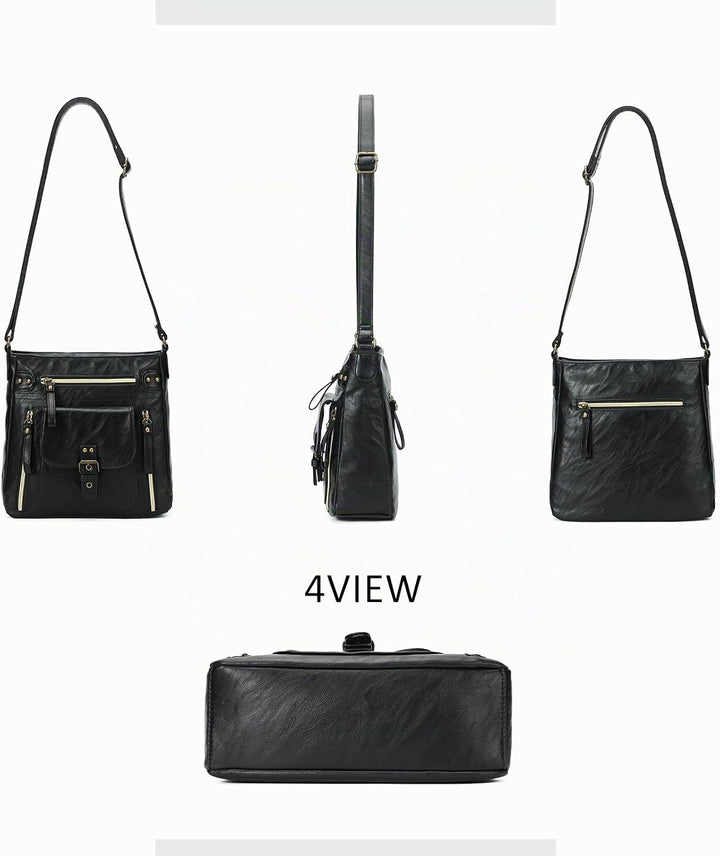 KL928 Tasche Damen Umhängetasche kleine Handtaschen Schultertasche Damentasche Damenhandtasche mitte