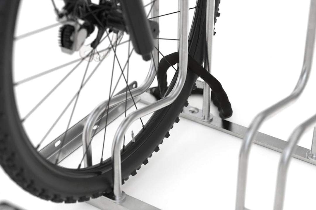 Hochwertiger Fahrradständer Standparker 4056 BR | Sicherer Radständer für Fahrräder mit breite Reife