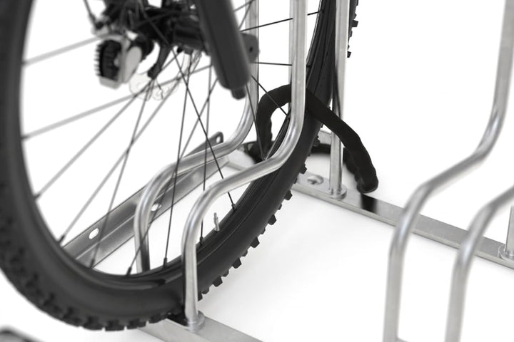 Hochwertiger Fahrradständer Standparker 4056 BR | Sicherer Radständer für Fahrräder mit breite Reife
