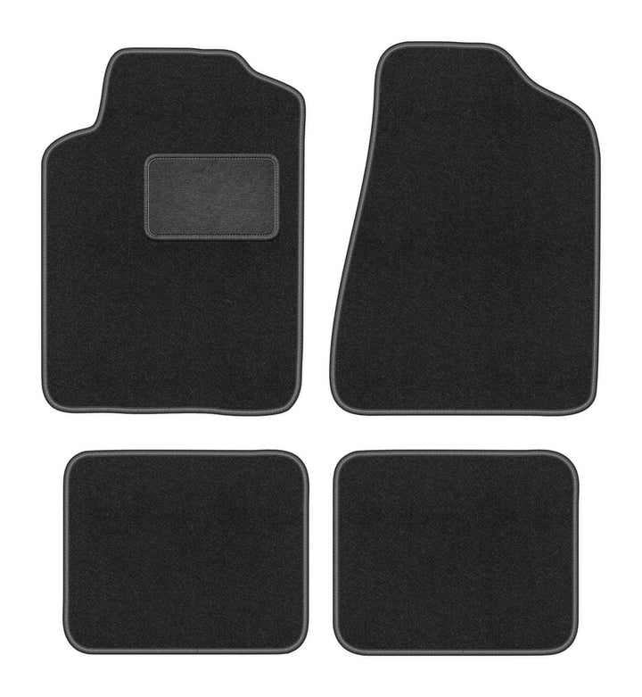 Velours Fussmatten 4-TLG Set passend für Chrysler Stratus (1995-2001) | Qualität: CARLUX, passgenau,