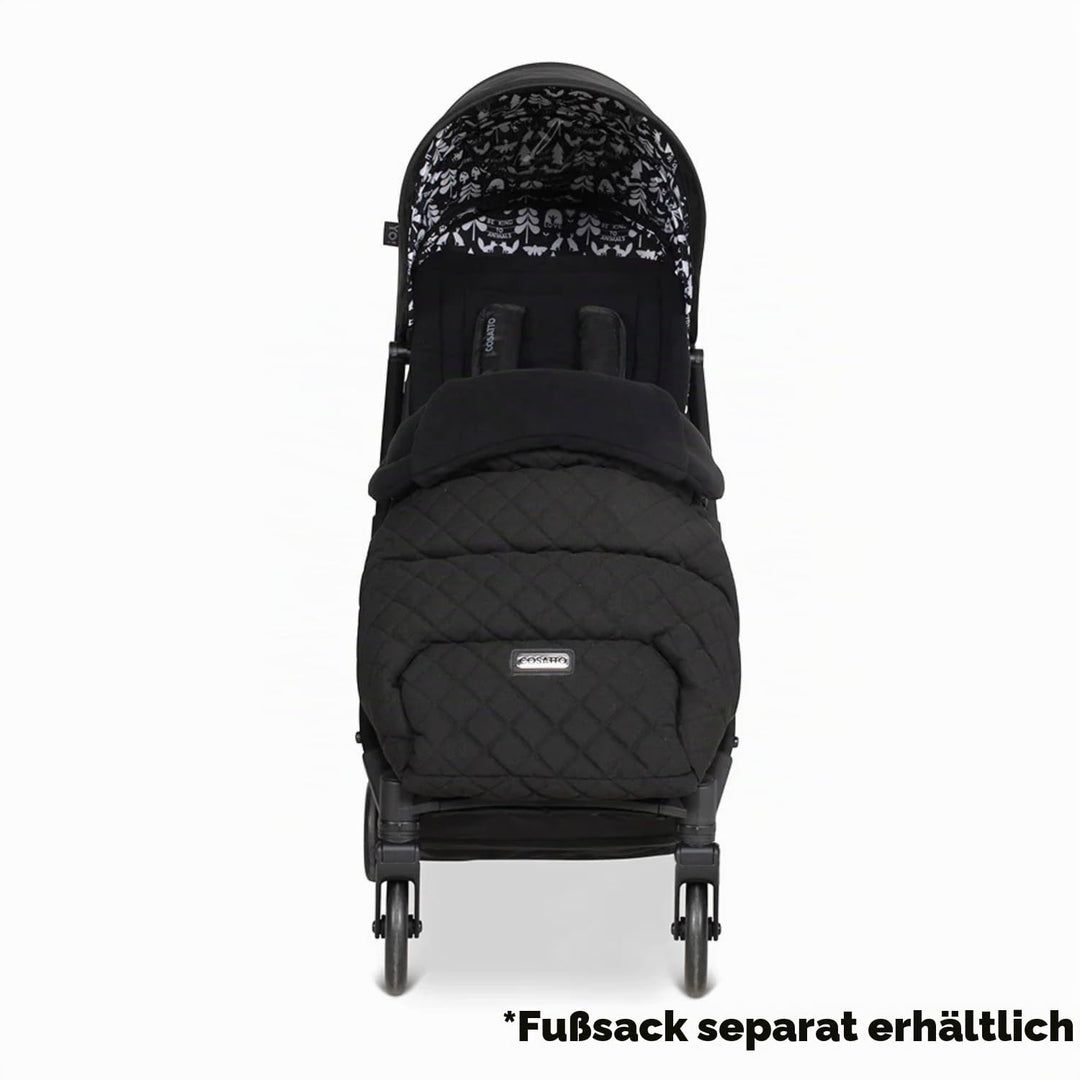 Cosatto Yo Reisebuggy – leichter Baby-Kinderwagen mit kompaktem Faltmass ab Geburt bis 25kg – airlin