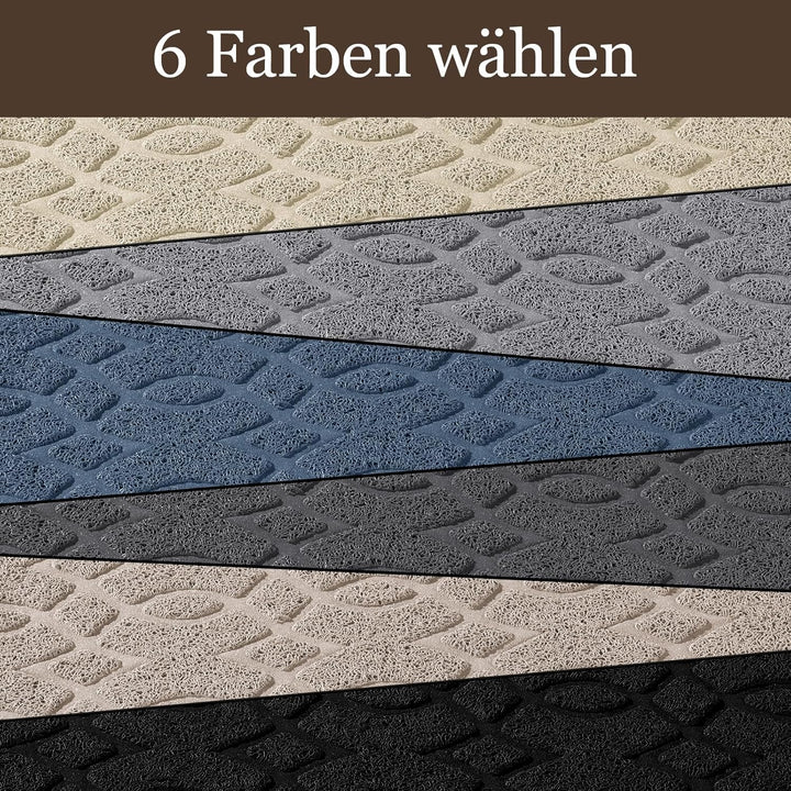 Yimobra Katzenstreu Matte, 90 x 60 cm, Wasserdichte Katzenklomatte Rutschfest Katzenklo Unterleger M