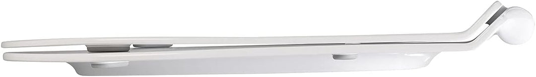 BadeStern WC Deckel: 2er-Set flache WC-Sitze, D-Form, mit Absenkautomatik (antibakterieller Toilette
