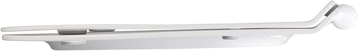 BadeStern WC Deckel: 2er-Set flache WC-Sitze, D-Form, mit Absenkautomatik (antibakterieller Toilette
