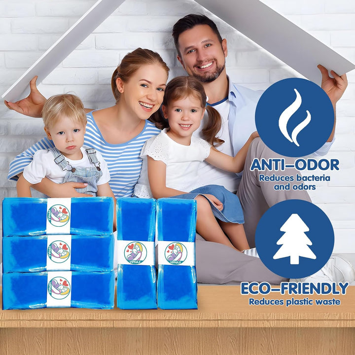 9 Pack Windeleimer Nachfüllkassetten, Baby Nachfüllfolie Windeleimer Kompatibel mit Modelle für Wind