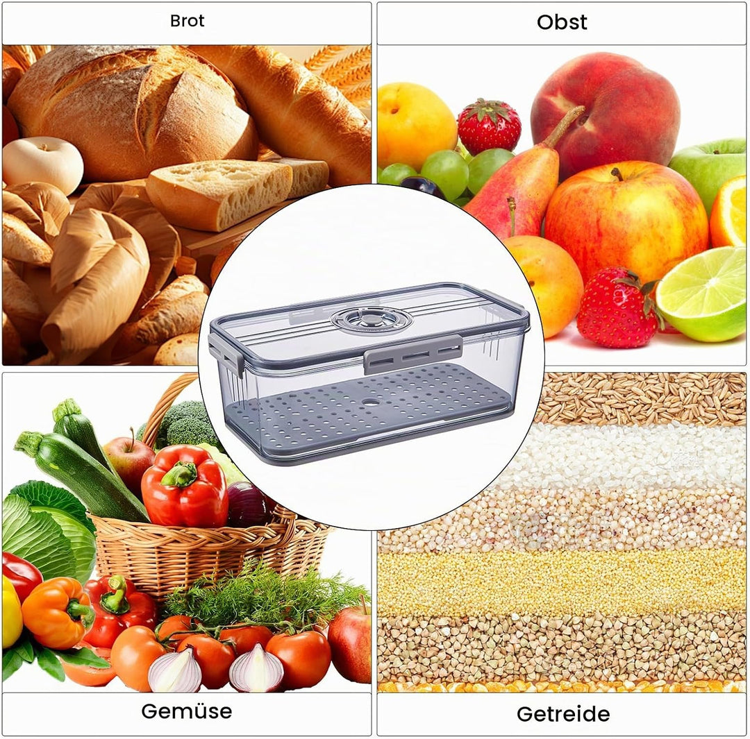 Brotkasten, Timing Brotkasten Brotbox Plastic Storage Bins With Lids Storage Basket Bread Boxes Kitc