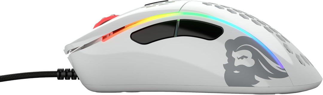 Glorious Gaming Model D- (Minus) Wired Gaming Mouse – superleichtes Wabendesign mit 61 g, RGB-Beleuc