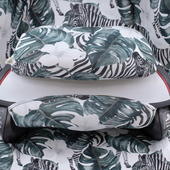 JYOKO Kids Bezug für Autositz kompatibel mit Cybex Pallas M (Zebra), Zebra