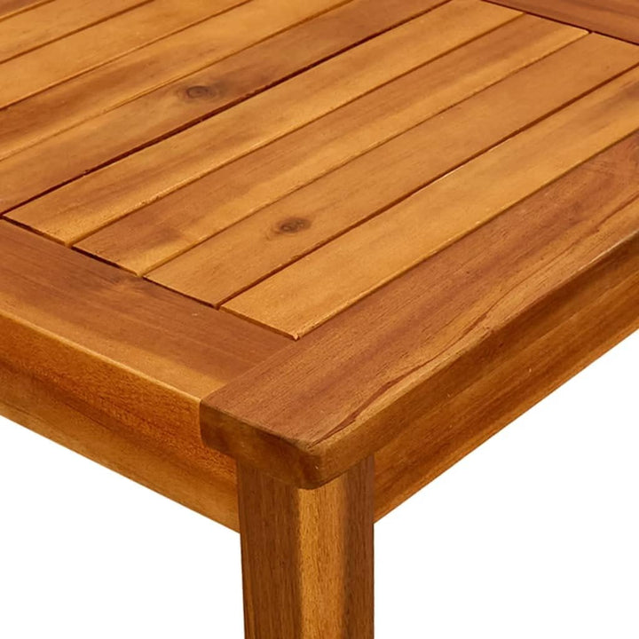 homiuse Garten-Couchtisch 45x45x36 cm Esszimmertische Couchtisch Holz GartenmöBel BalkonmöBel Garten