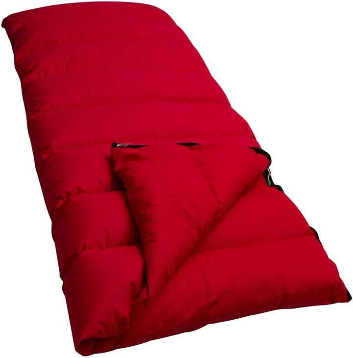 Lowland Outdoor Companion Summer Daunen Deckenschlafsack, Grün, 210x80 cm Bundle mit Deckenschlafsäc