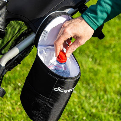 Clicgear Golf Trolley Cooler Tube Insulated Drinks Bag,Black Einzelbett, Einzelbett