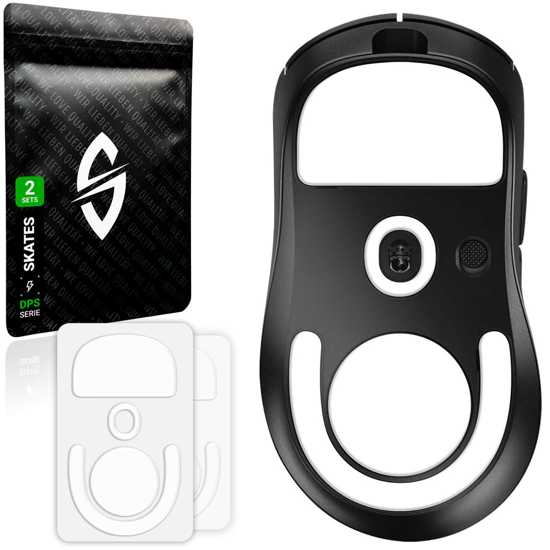 SensoryBoost DPS Glides (2er Set) kompatibel mit Logitech G PRO X Superlight 2 DEX - Ultra Schnell,