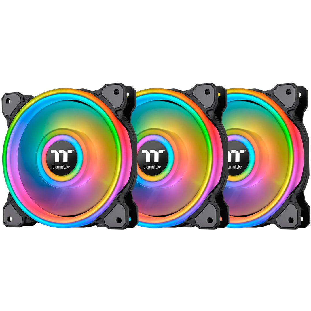 Riing Quad 12 RGB 3 Pack (Fan + Controller)