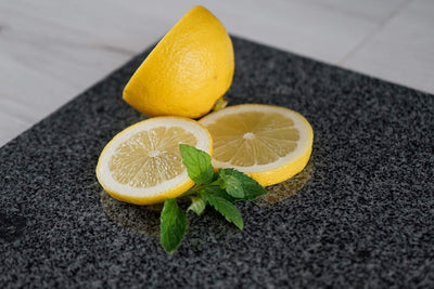 DiConcetto Schneidebrett aus Granit | Steinplatte | Granitplatte | Servierplatte (Granit Padang, 40