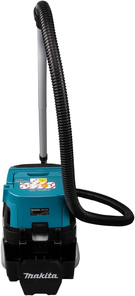 Makita DVC157LZX3 Akku-Staubsauger 15L 2x18V Trocken (ohne Akku, ohne Ladegerät) inklusive AWS Funk-