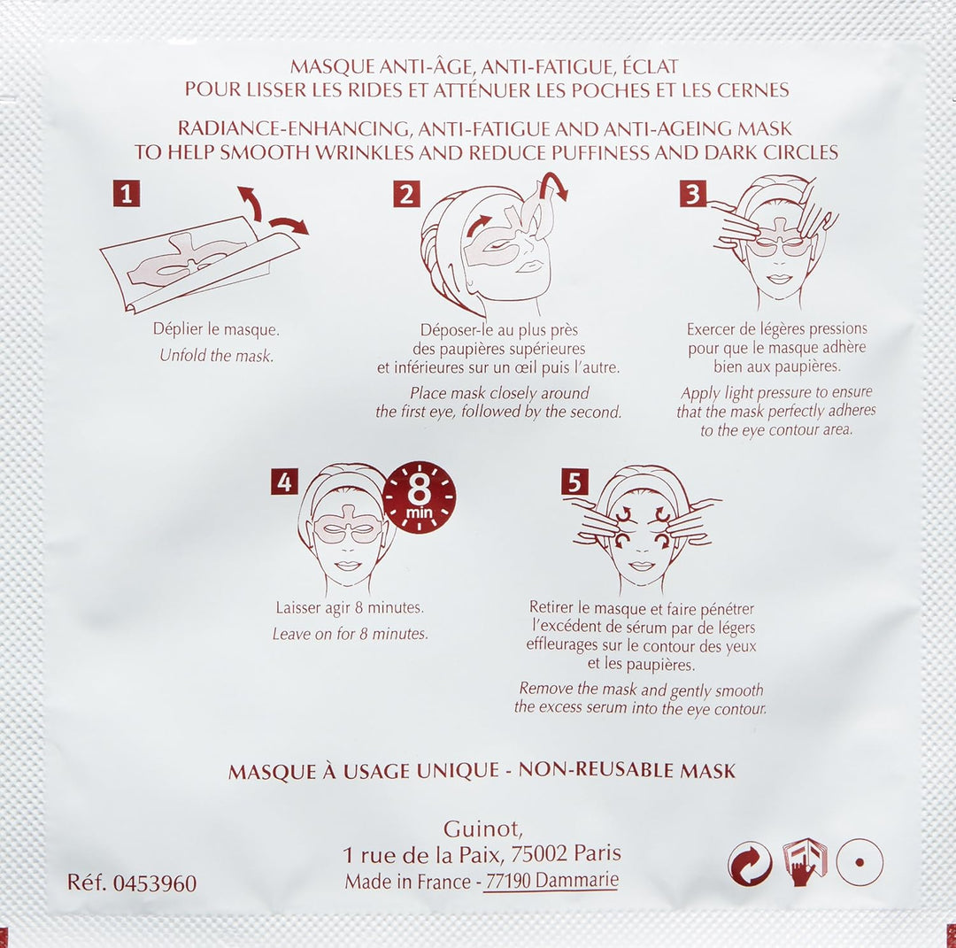 Guinot Masque Age Logic Yeux,1er Pack (4 x 5.5 ml)