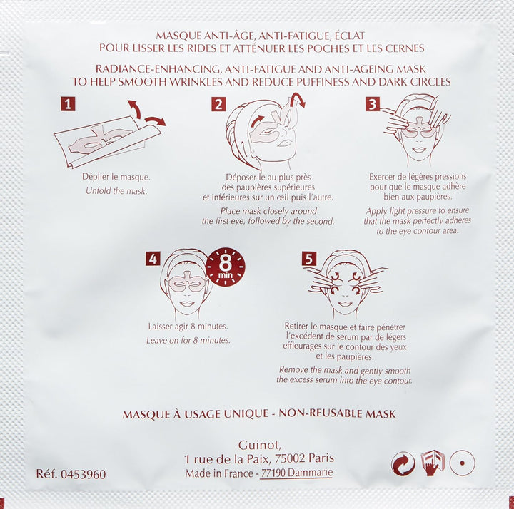 Guinot Masque Age Logic Yeux,1er Pack (4 x 5.5 ml)
