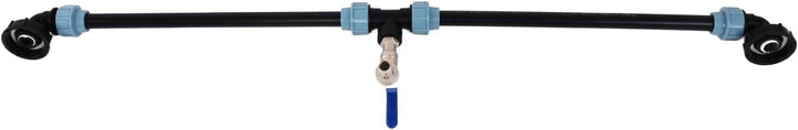 Fafeicy Ellenbogen-IBC-Adapter, Schwanenhals-Auslasshahnanschluss, 60 Mm Einlassdurchmesser, um Den
