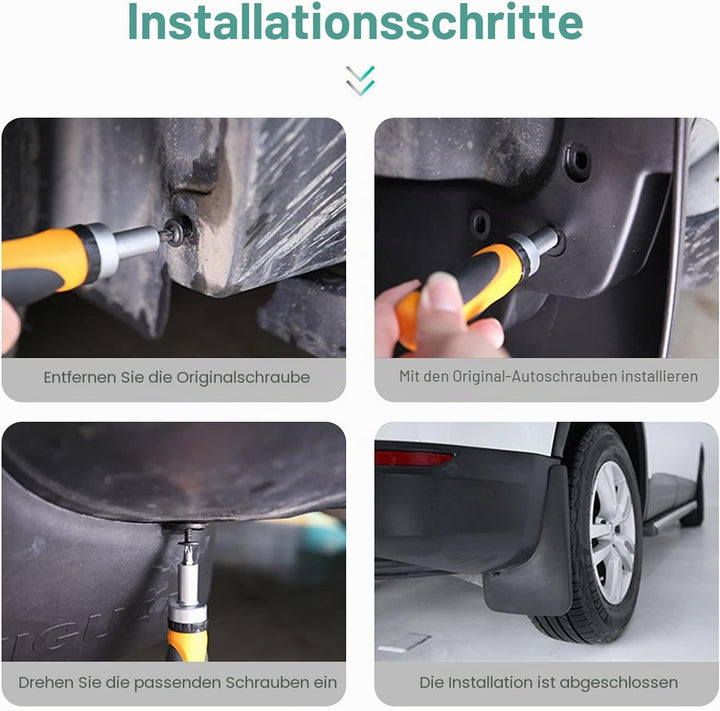 GAFAT V-W T-Cross Schmutzfänger, 2018-2022 2023 T-Cross Kotflügel Vorne und Hinten, Spritzschutz Aut