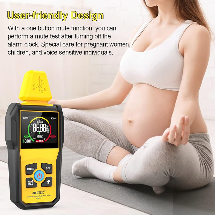 EMF-Messgeräte MESTEK Dosimeter Elektromagnetischer Strahlungsdetektor zur Messung von Radioaktivitä
