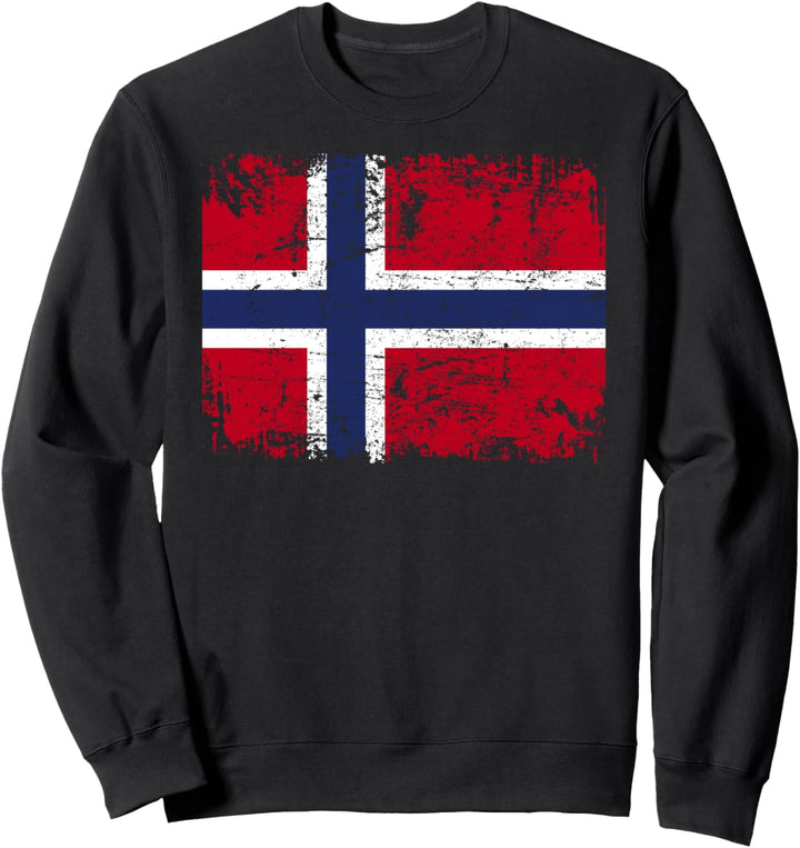 NORWEGEN Flagge Damen Herren Kinder NORWEGEN Sweatshirt