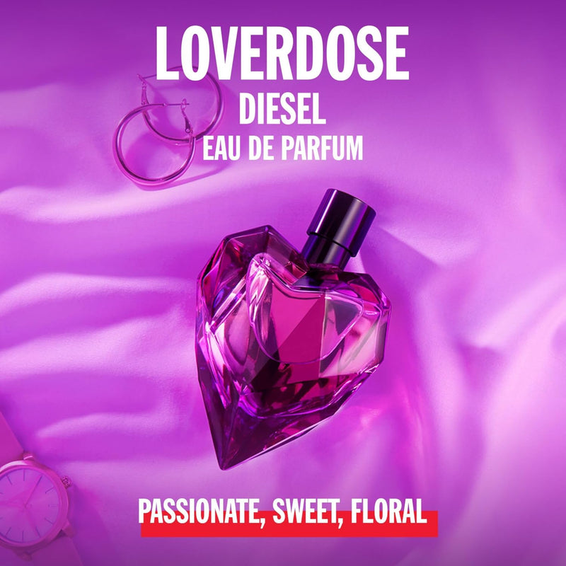 Diesel Loverdose Parfüm für Damen | Eau de Parfum Spray | Langanhaltend | Orientalisch-blumiger Frau