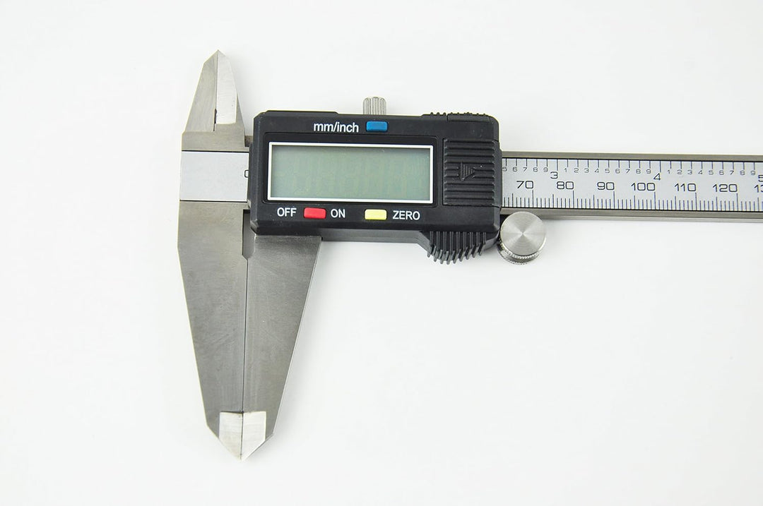Messchieber, 30 cm, digital, mit LCD-Display, aus Edelstahl, metrische Umrechnung, Präzisionsgerät,