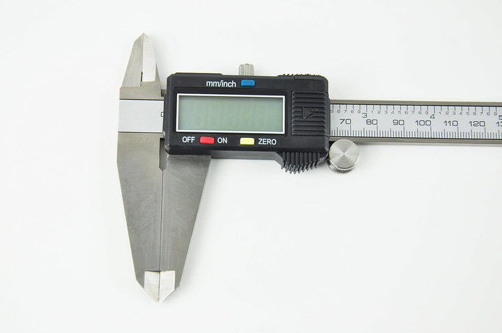 Messchieber, 30 cm, digital, mit LCD-Display, aus Edelstahl, metrische Umrechnung, Präzisionsgerät,