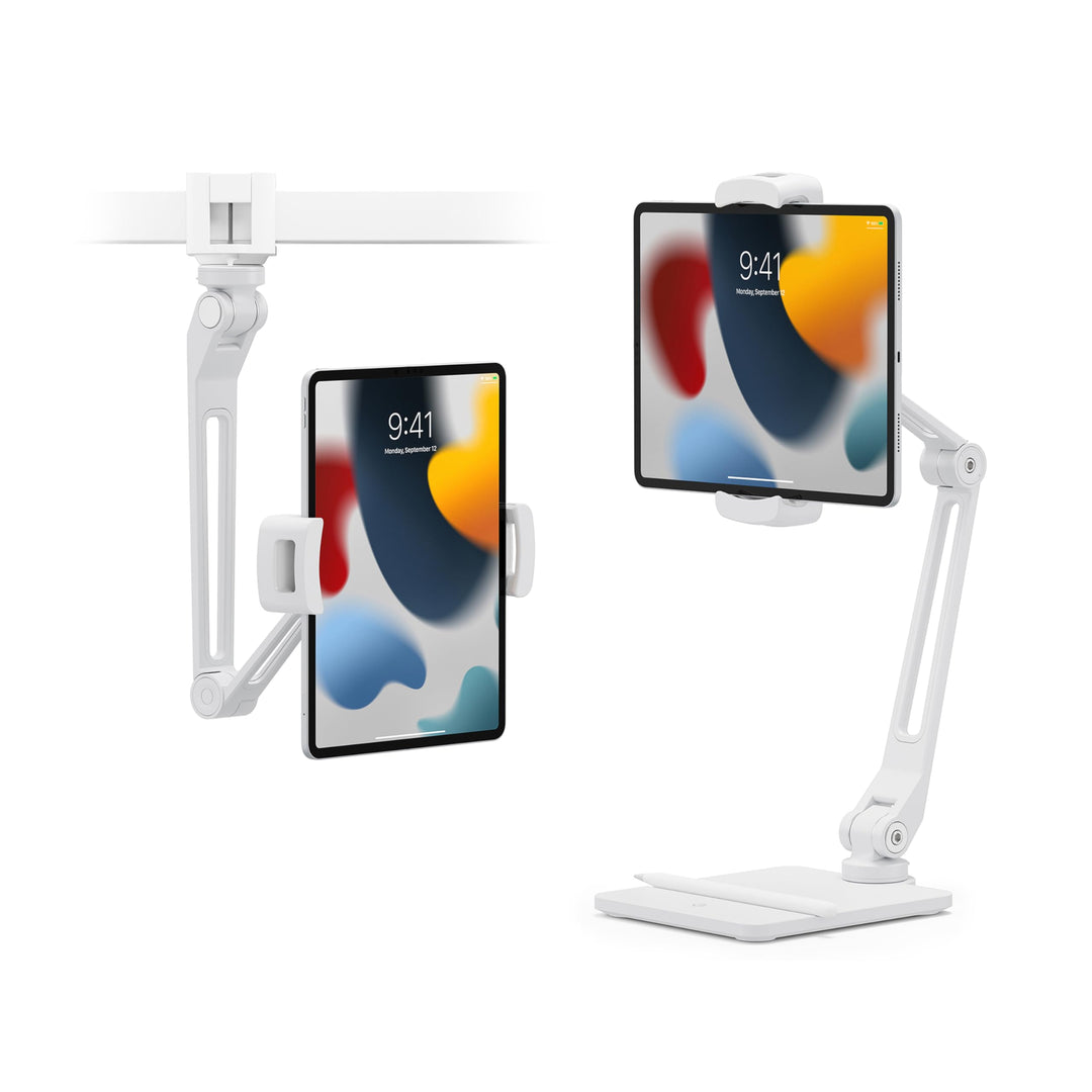 Twelve South HoverBar Duo (2nd Gen) for iPad/iPad Pro/Tablets | Adjustable Arm with New Quick-Releas