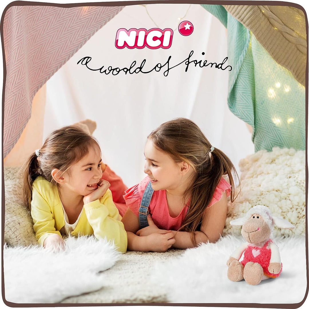 NICI Kuscheltier Schaf Jolly Frances stehend 25 cm I Plüschtier für Mädchen, Jungen & Babys I Flausc