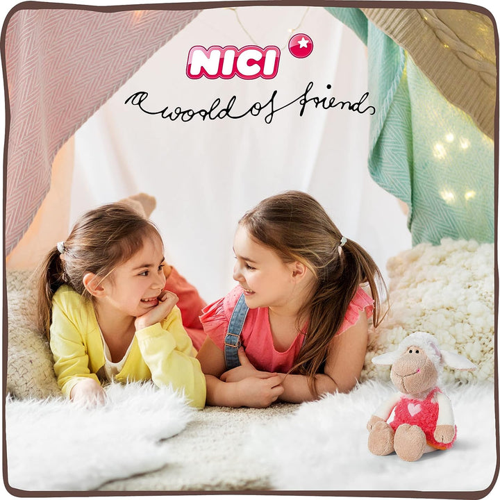 NICI Kuscheltier Schaf Jolly Frances stehend 25 cm I Plüschtier für Mädchen, Jungen & Babys I Flausc